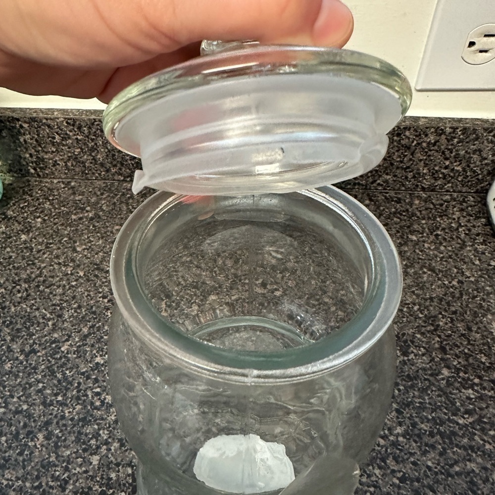 Glass Gumball Jar Home Decor - Picture 3 of 4